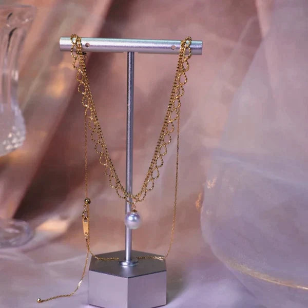 Elegant Multi-layered Pearl Necklace | A beautiful necklace for every occasion