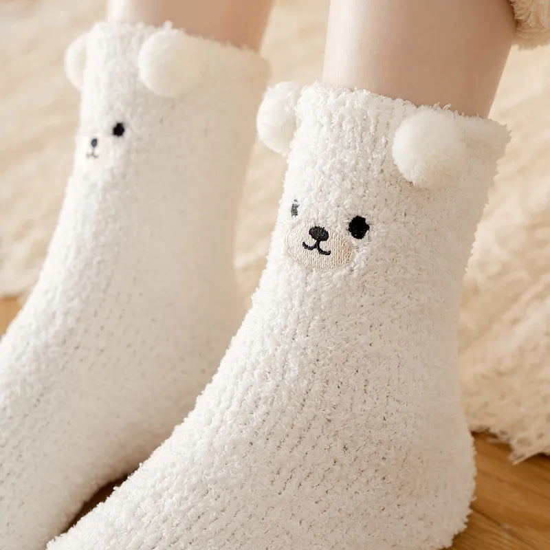 Anki Bear Socks | Cute & Soft