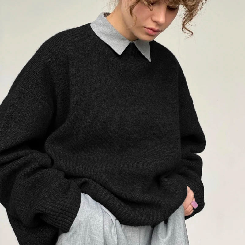Anna Cashmere Bliss Sweater | Soft & Comfortable