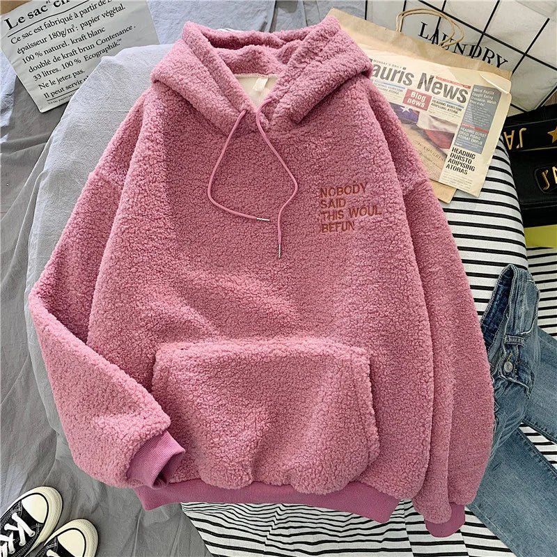 Fleur Winter Hoodie | Soft & Casual