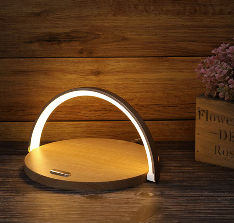 Bowlight Design™ | Atmospheric 3-in-1 Night Light with Wireless Charging