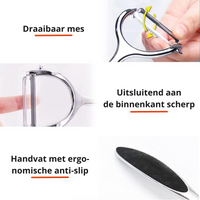 SwiftPeel RVS obieraczka | Bez wysiłku i precyzyjnie obieraj swoje warzywa!