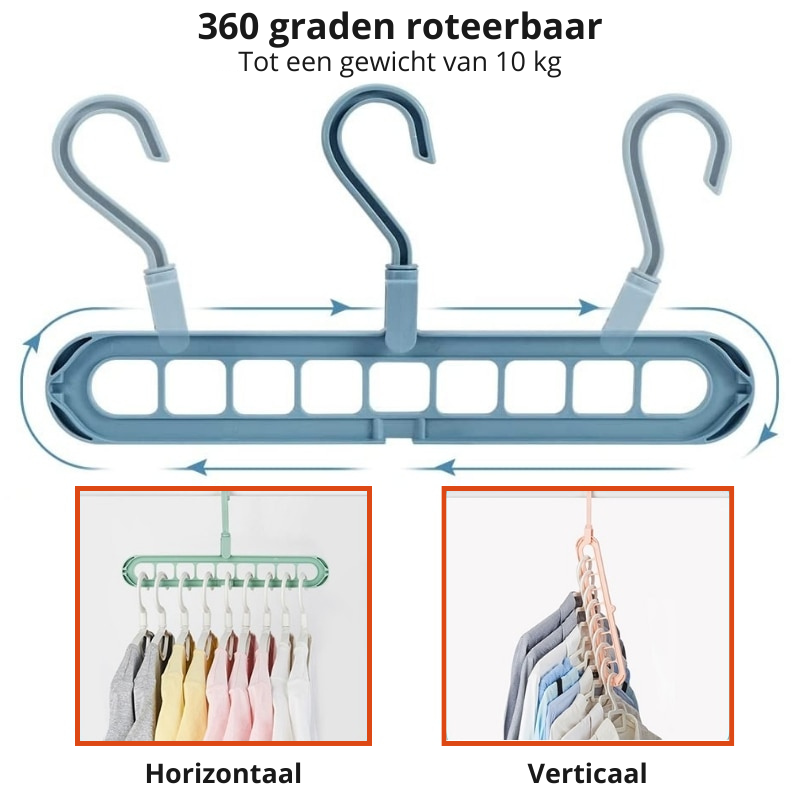 Space-Saving Clothes Hangers | Maximize & organize your closet space!