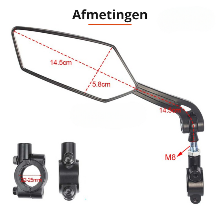FlexiView | The indispensable (motor)bike mirror for safe riding