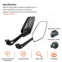 FlexiView | The indispensable (motor)bike mirror for safe riding