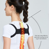 SpineAlign Pro | Popraw swoją postawę i złagodź ból pleców dzięki korekcyjnemu pasowi na plecy