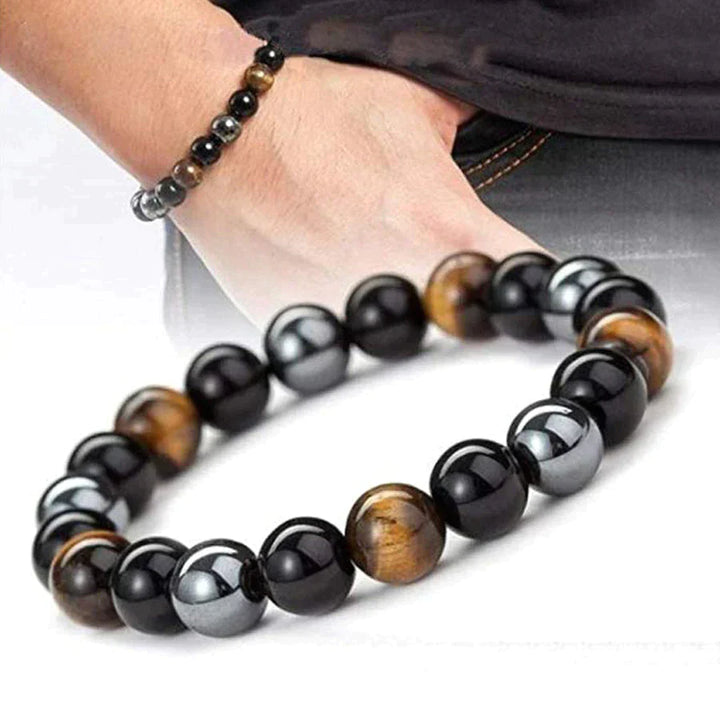 Triple Protection Beaded Bracelet | Bold with meaning