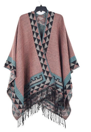 Kiki Knitted Poncho | Stylish & warm