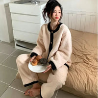 Jasmijn Fluff Pajama Duo | Warm & Comfy