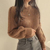 Krótki sweter Lora | Luźny i stylowy