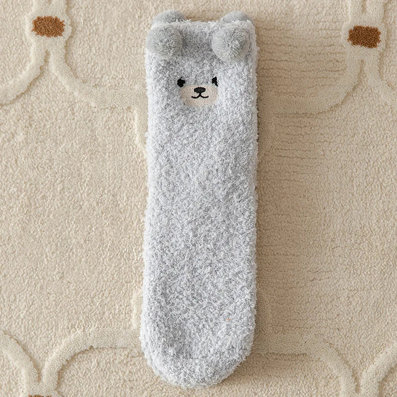 Anki Bear Socks | Cute & Soft