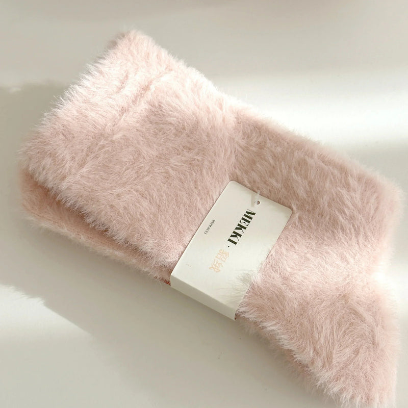 Anika Velvet Socks | Fluffy & Comfy