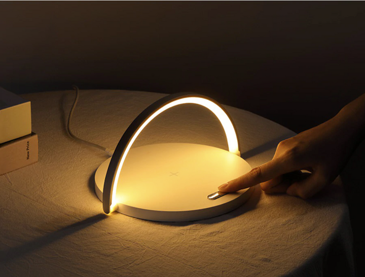 Bowlight Design™ | Atmospheric 3-in-1 Night Light with Wireless Charging