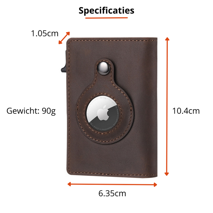 AirWallet | Zyskaj spokój ducha dzięki bezpiecznemu i stylowemu portfelowi Apple Airtag