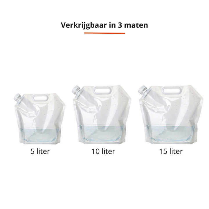 HydroHike | Draagbare Waterzak - de ideale keuze voor sportieve avonturiers