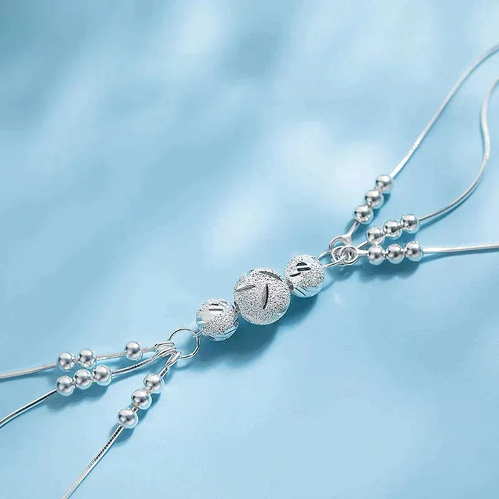 Silver Pearl Bracelet | With multiple pearls