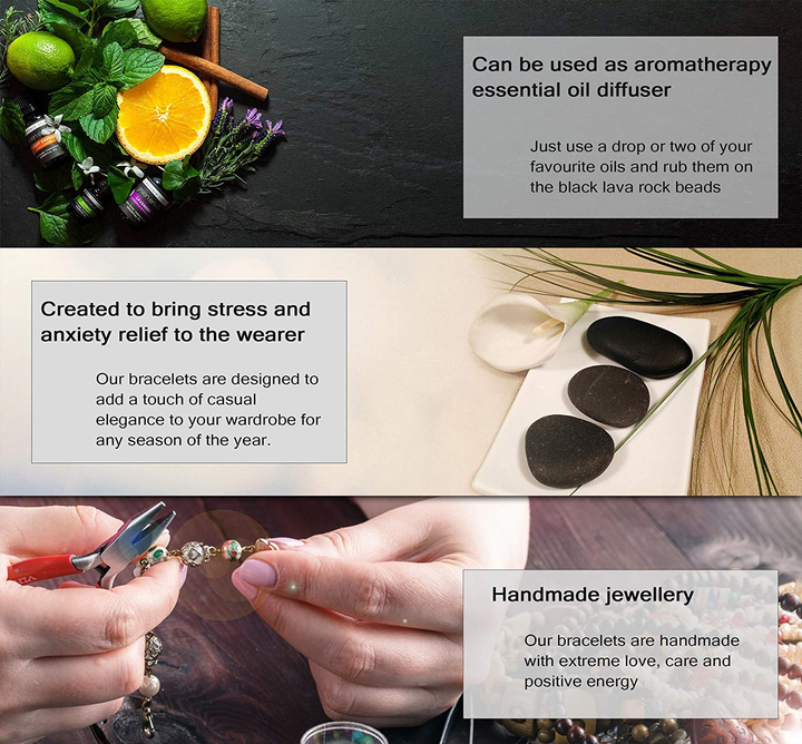 Natural Crystal Healing Chakra Bracelet | A symbolic bracelet
