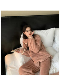Jasmijn Fluff Pajama Duo | Warm & Comfy