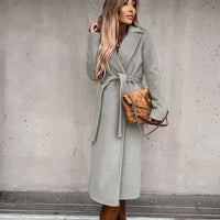 Ivana Wool Coat | Modern & Long