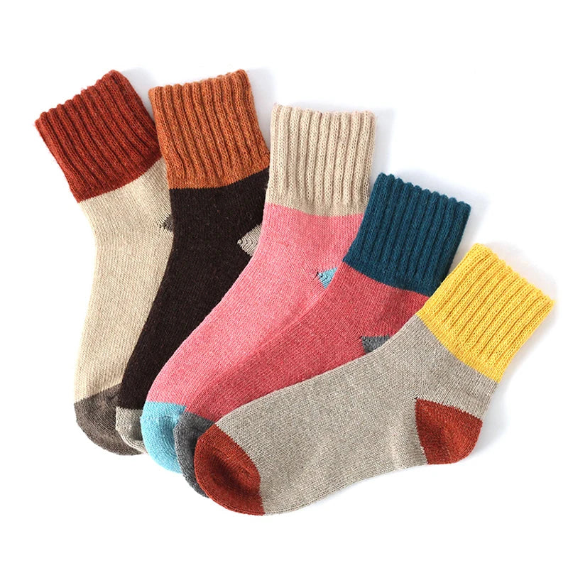 Anneliese Winter Socks | Retro Style, Woolly Warmth