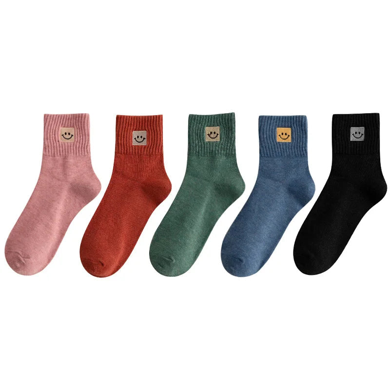 Anouk Smiley Socks | Vintage Socks with a Smile