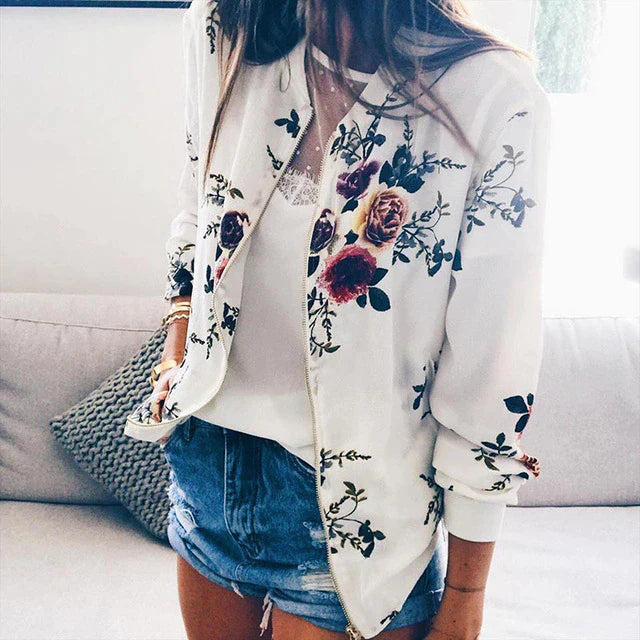 Cecilia kwiecista marynarka | Vintage i stylowy