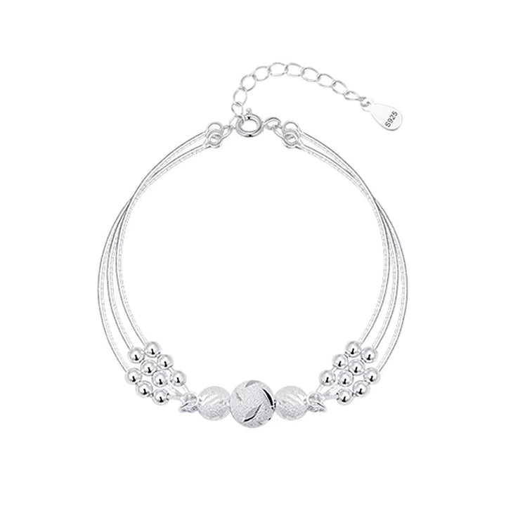 Silver Pearl Bracelet | With multiple pearls