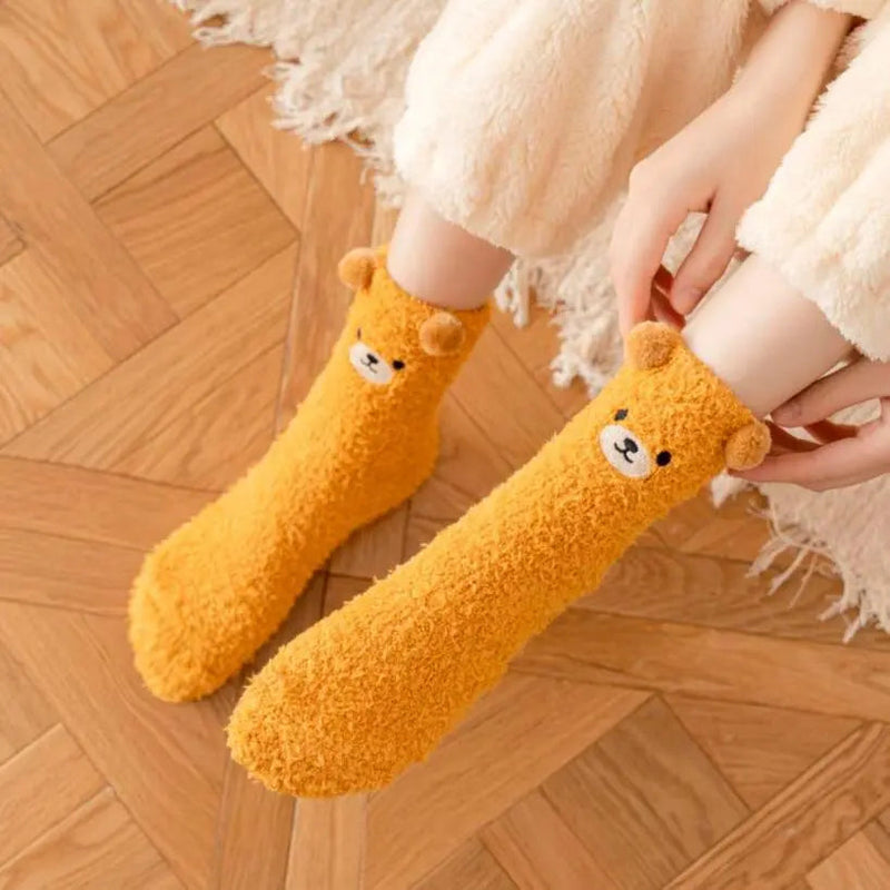 Anki Bear Socks | Cute & Soft