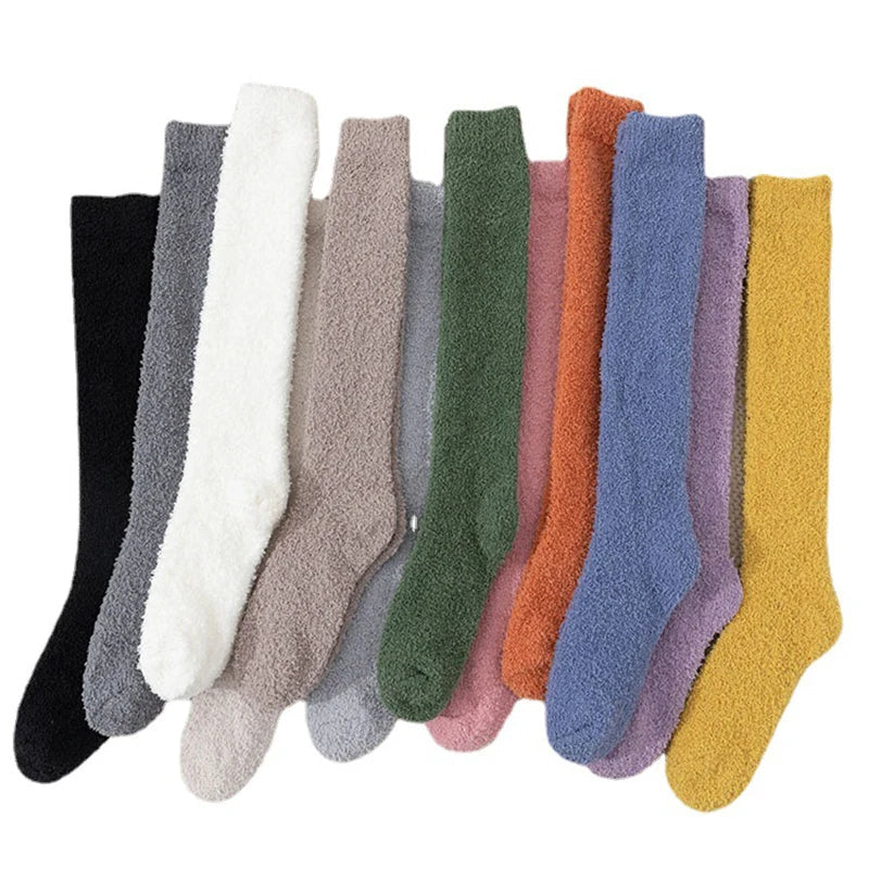 Brechtje Coral Bliss Knee Socks | Warm & Trendy
