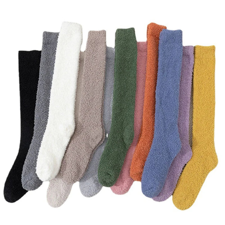 Brechtje Coral Bliss Knee Socks | Warm & Trendy