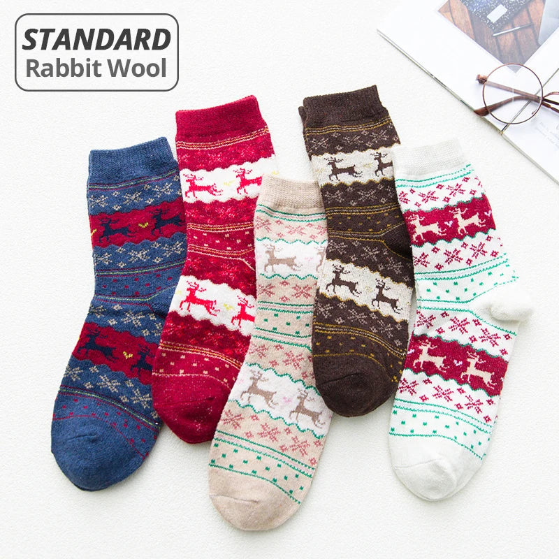 Anneliese Winter Socks | Retro Style, Woolly Warmth