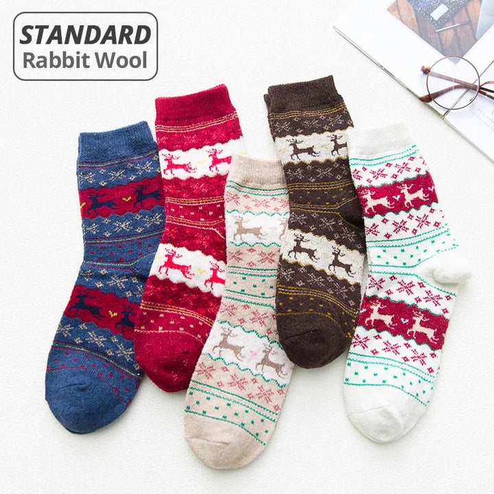 Anneliese Winter Socks | Retro Style, Woolly Warmth