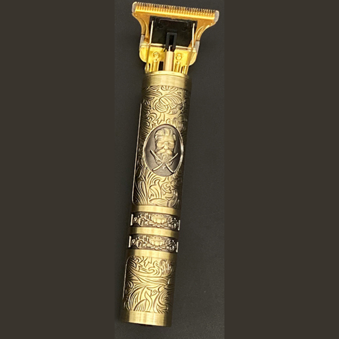 Sammy Jackson Skull Vintage Trimmer™ | De Barber Trend van dit jaar! - Oplaadbaar incl. Opzetstukken