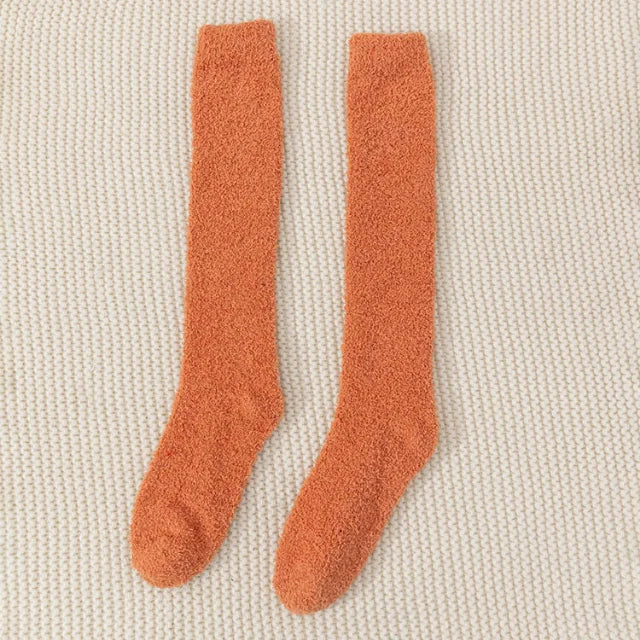 Brechtje Coral Bliss Knee Socks | Warm & Trendy