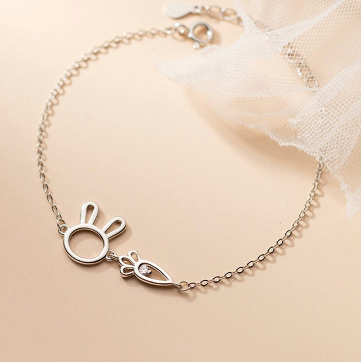 Konijnhanger Armband | Minimalistisch en schattig