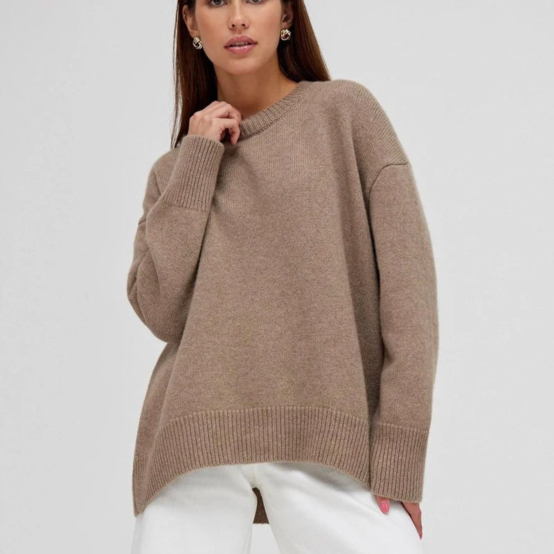 Anna Cashmere Bliss Sweater | Soft & Comfortable