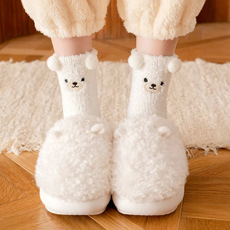 Anki Bear Socks | Cute & Soft