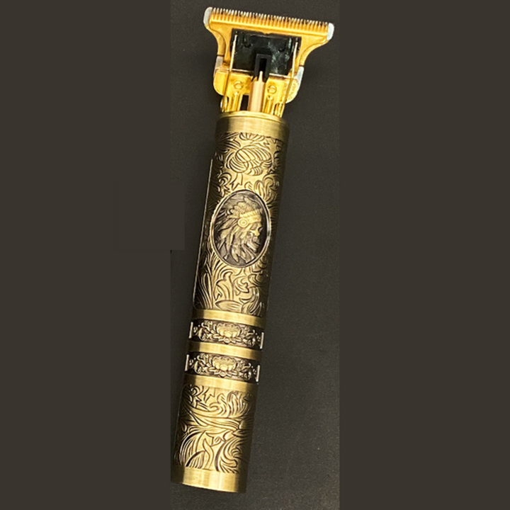 Sammy Jackson Skull Vintage Trimmer™ | De Barber Trend van dit jaar! - Oplaadbaar incl. Opzetstukken