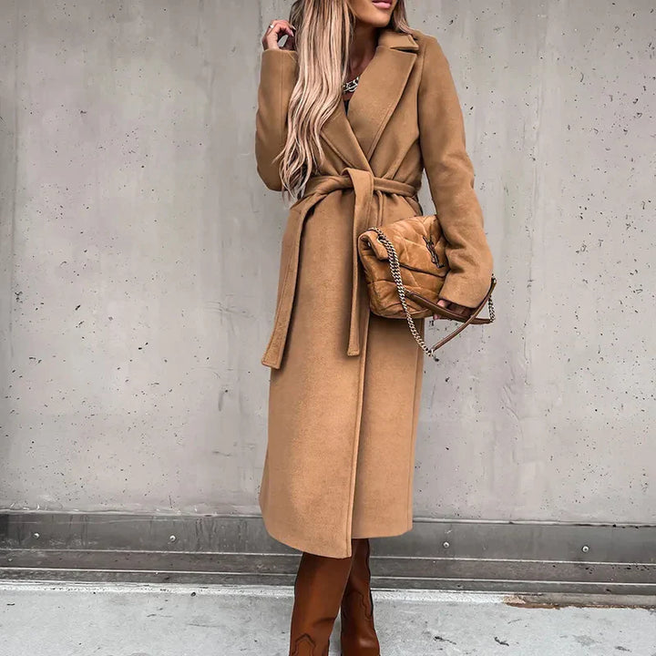 Ivana Wool Coat | Modern & Long