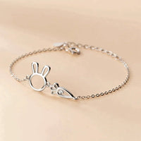 Konijnhanger Armband | Minimalistisch en schattig
