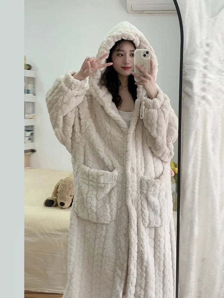Amy Nightfall Bathrobe | Comfy & Warm