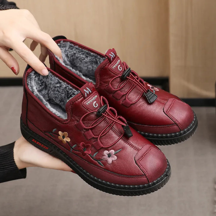 Gemma Leren Sneakersy zimowe | Stylowe i wygodne