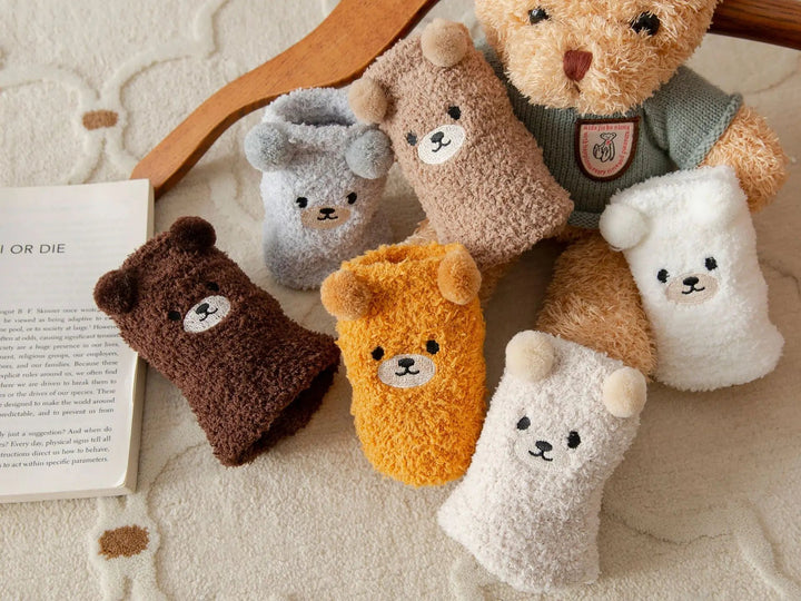 Anki Bear Socks | Cute & Soft