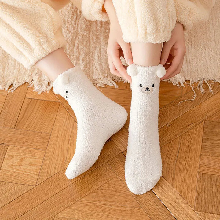 Anki Bear Socks | Cute & Soft