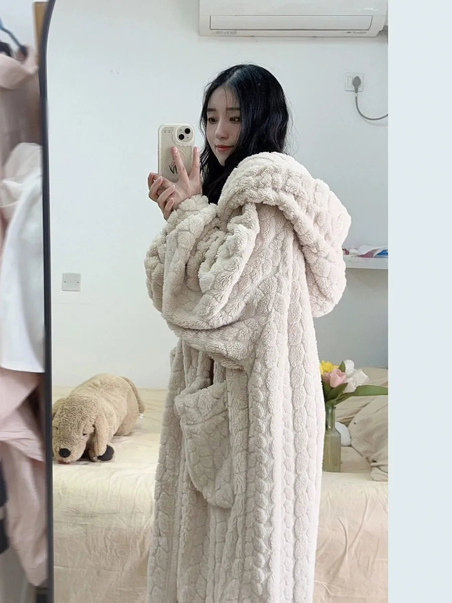 Amy Nightfall Bathrobe | Comfy & Warm