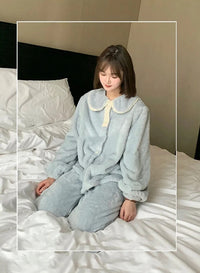 Jasmijn Fluff Pajama Duo | Warm & Comfy