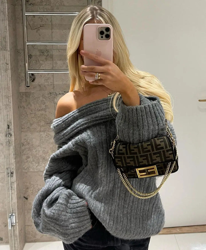 Sylvia Knitted Sweater | Stylish & Versatile