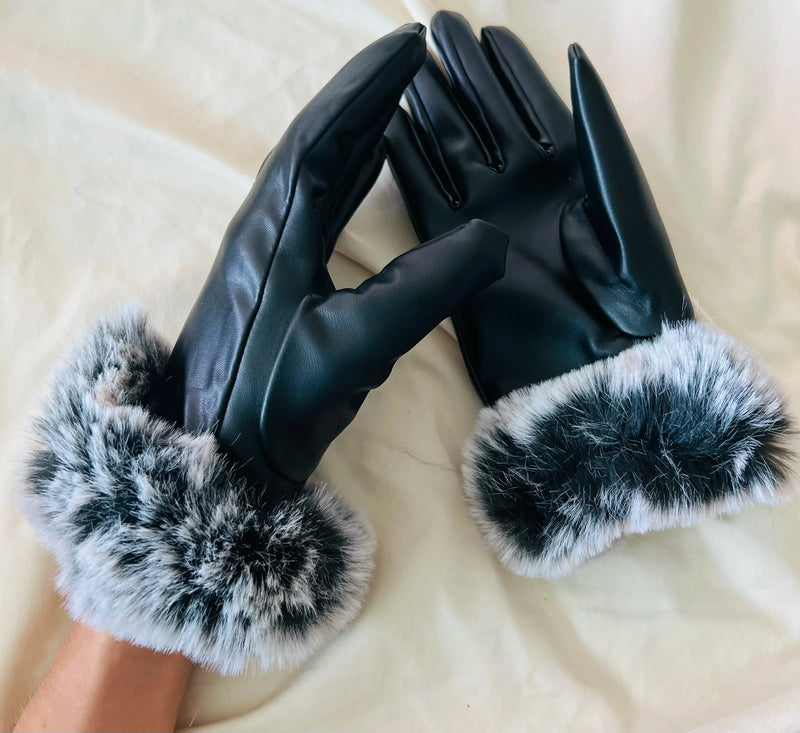 Apple Leather Gloves | Stylish & Warm