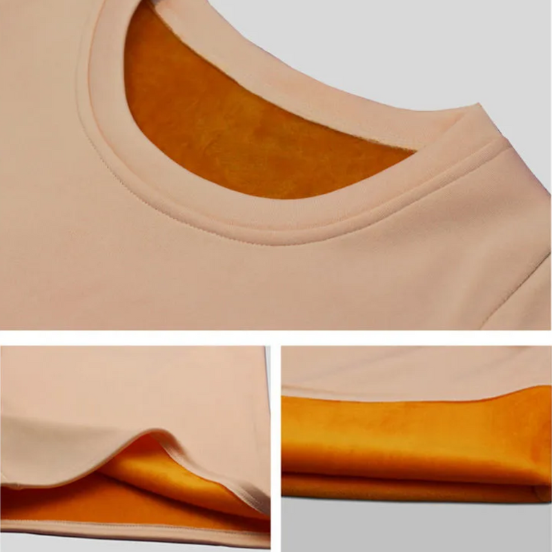 Athena Velvet Thermal Top | Warm & Comfortable