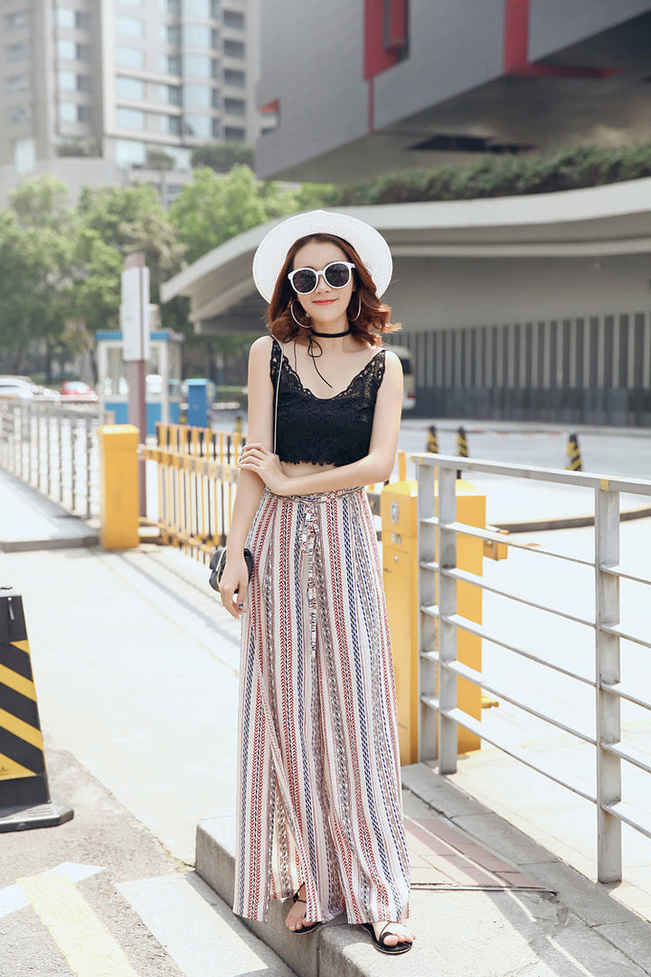 Beaudine Boho Spodnie | Przemierzaj lato z wdziękiem